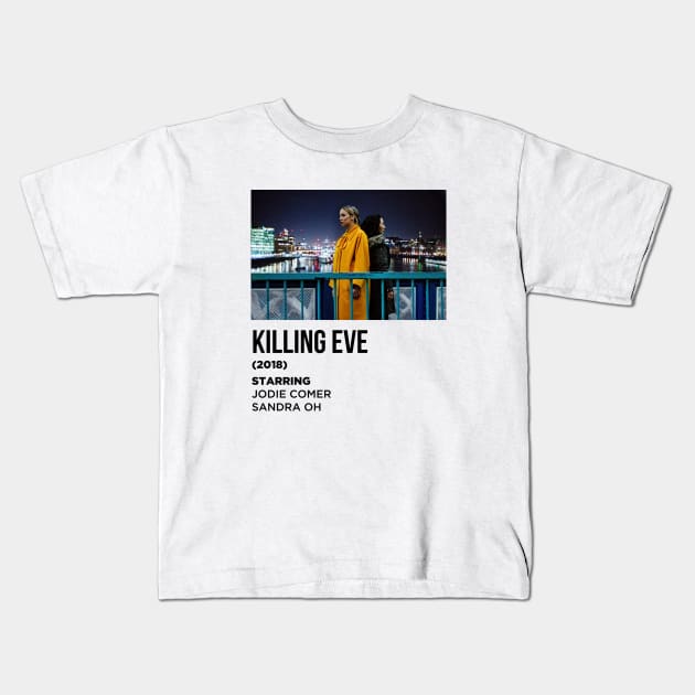 KILLING EVE 2018 POSTER Kids T-Shirt by localfandoms